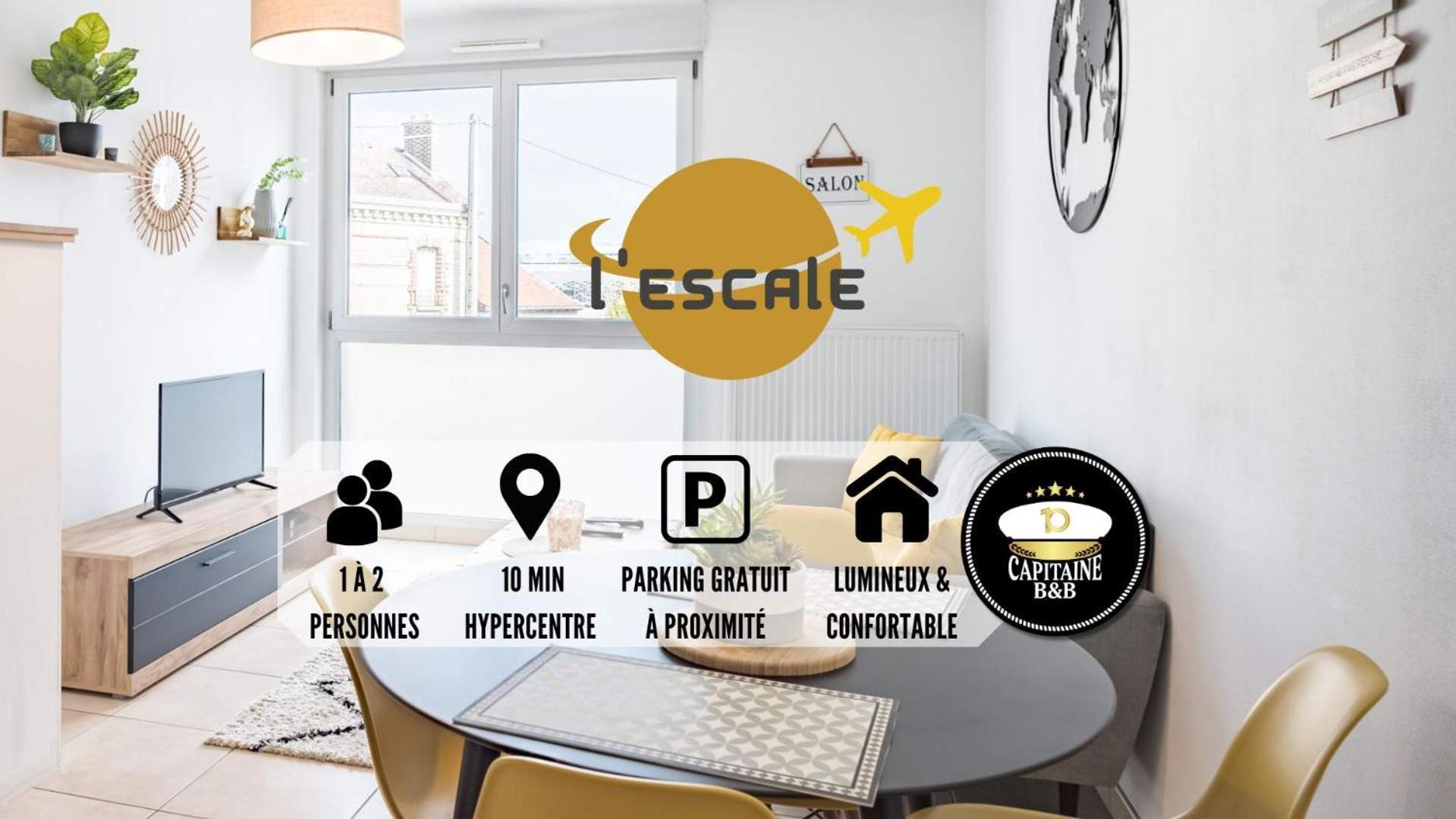 L'Escale - Lumiere Et Confort - Prox. Hypercentre Apartment Troyes Exterior foto